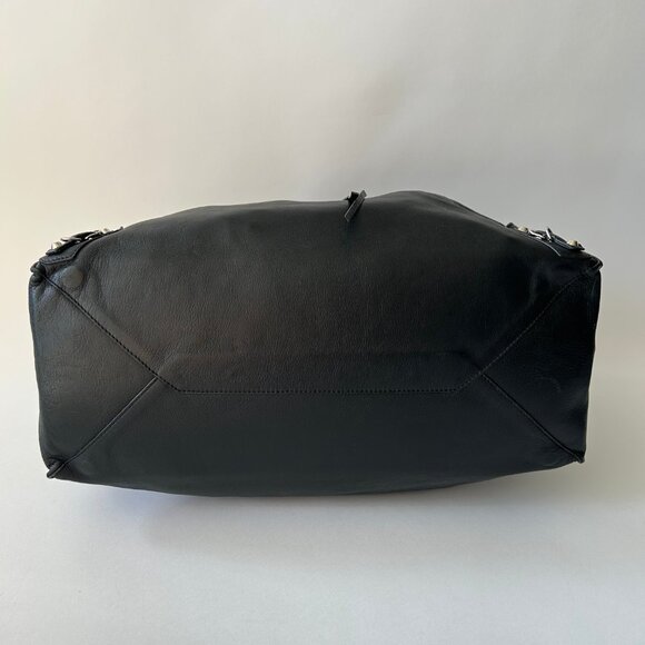 BALENCIAGA LARGE BLACK LEATHER PAPIER A4 TOTE BAG - Picture 10 of 14